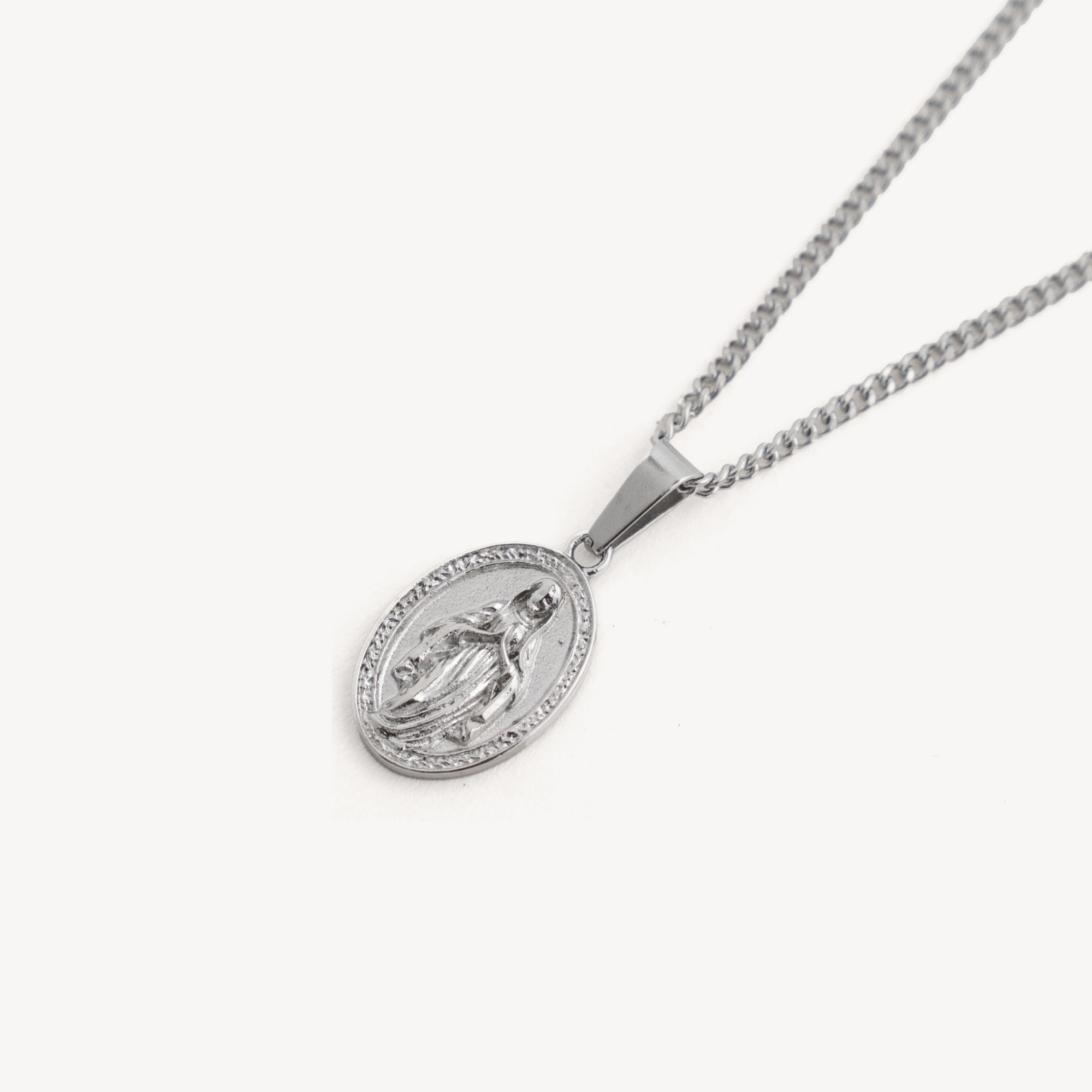 Virgin Mary - Silver (Large)