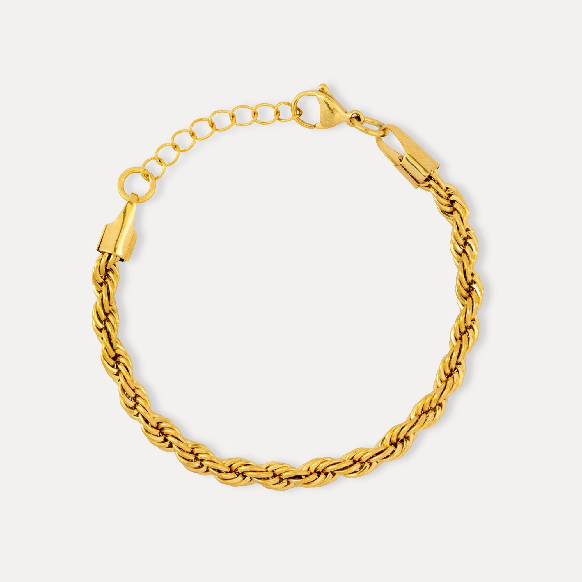 Gold Rope Bracelet (5MM)