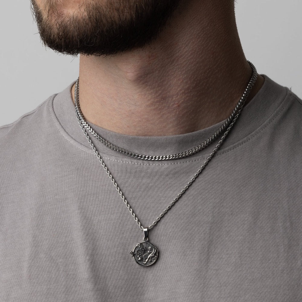 Make Your Own Set - Dragon Tiger & Franco Chain -Perfect Jewellery Gifts For Men - By Twistedpendant