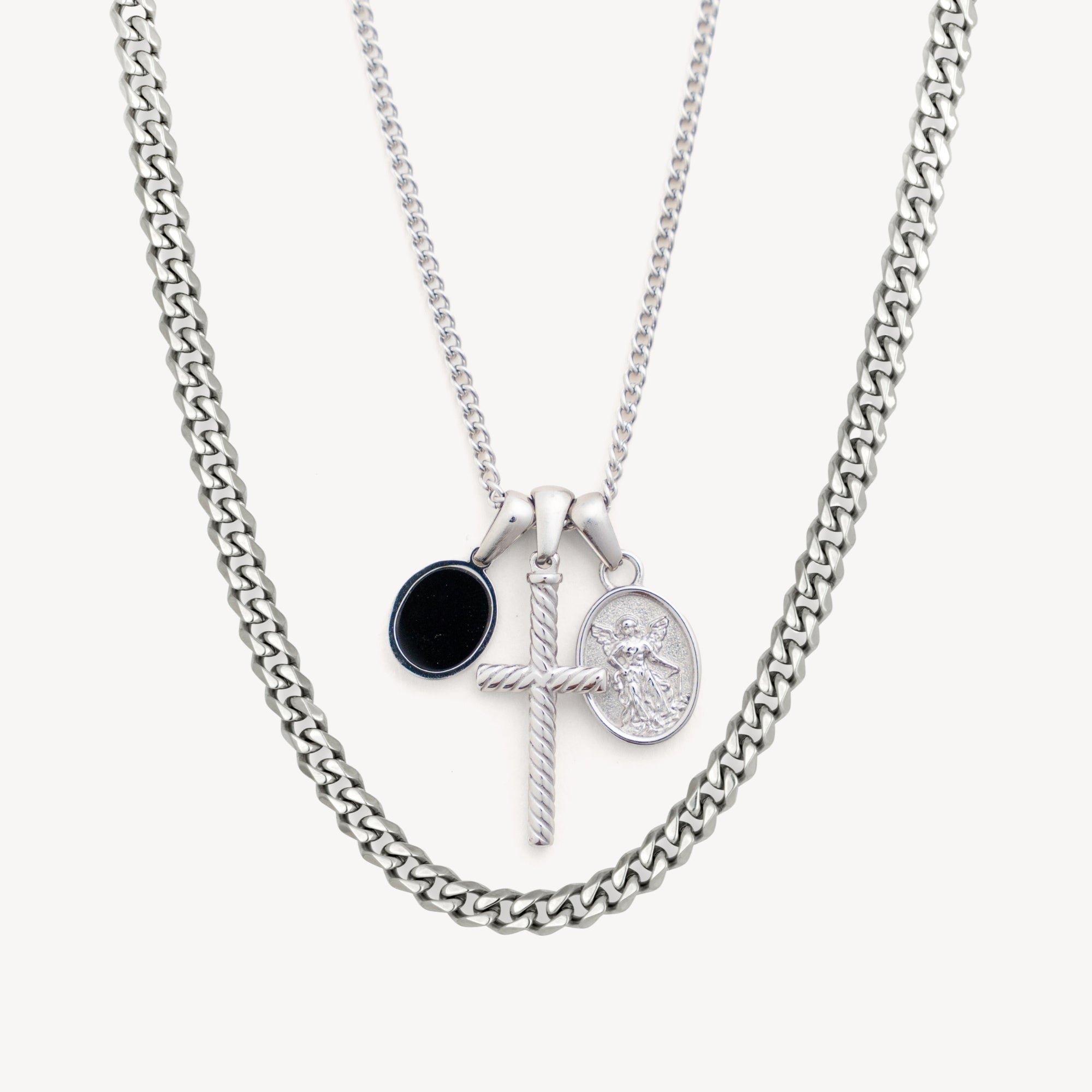 Trinity Layered Set - Silver