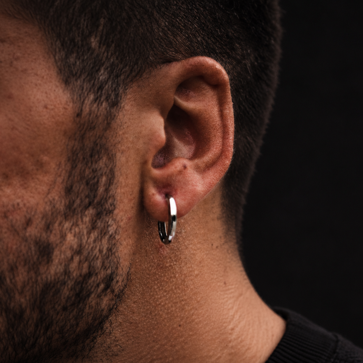 18MM Hoop (Silver)