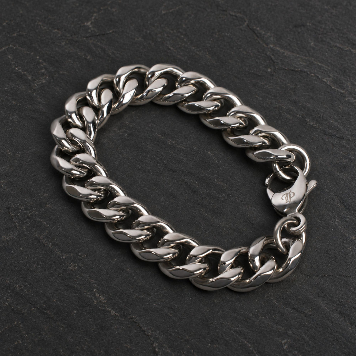 Silver Cuban Bracelet (13MM)