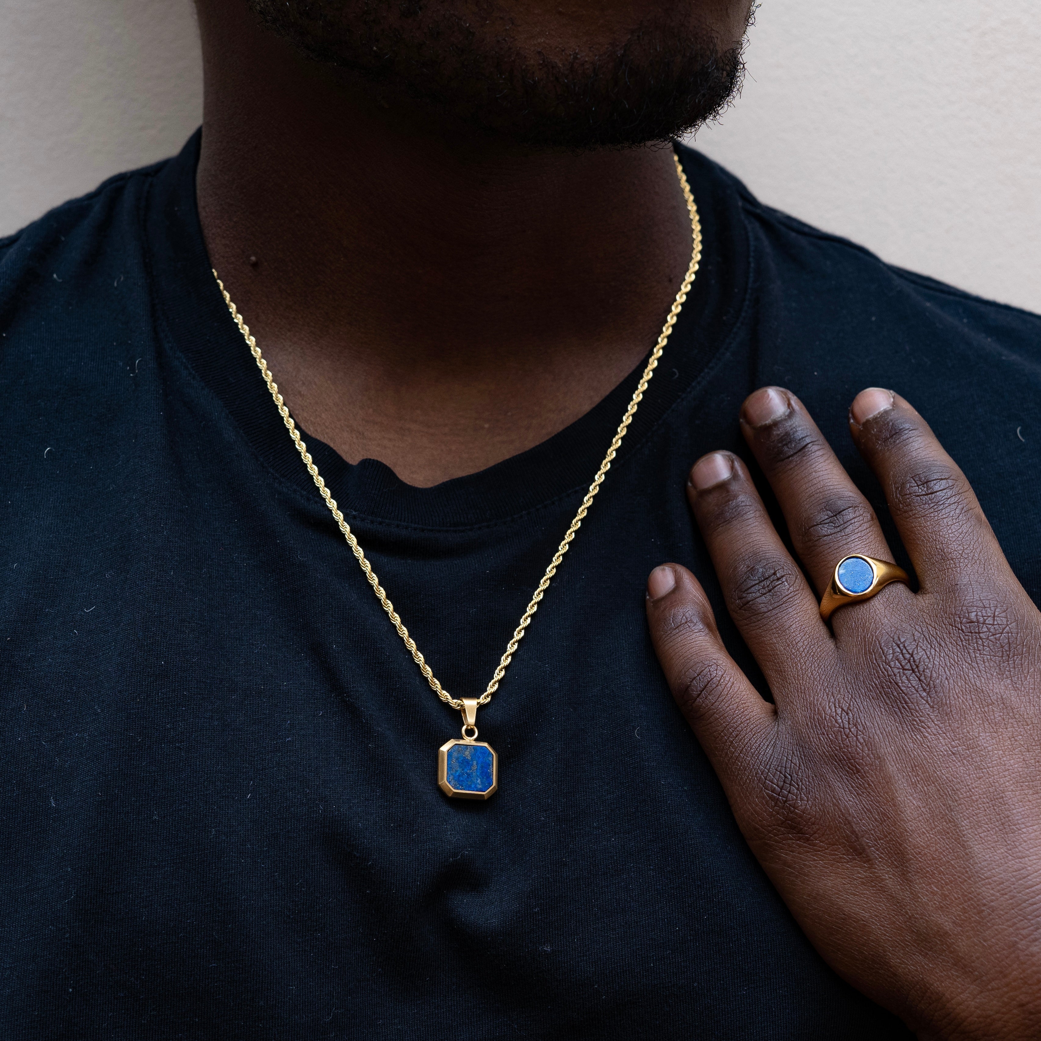 Lapis Lazuli - Gold