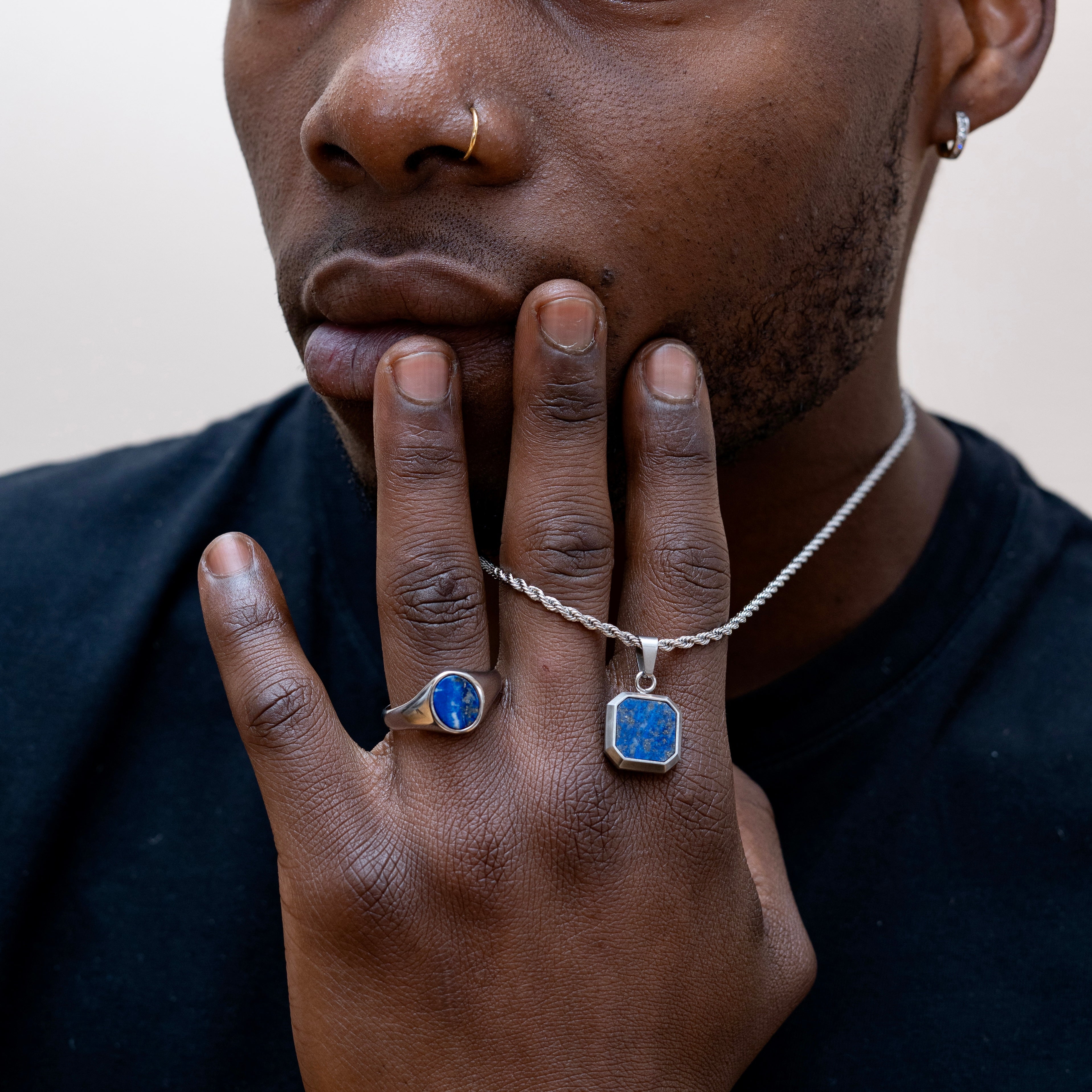 Lapis Lazuli - Silver