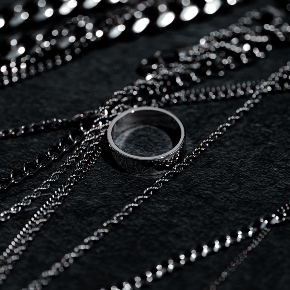 Sterling Silver Band Rings for Men - Luxury Silver Rings By Twistedpendant