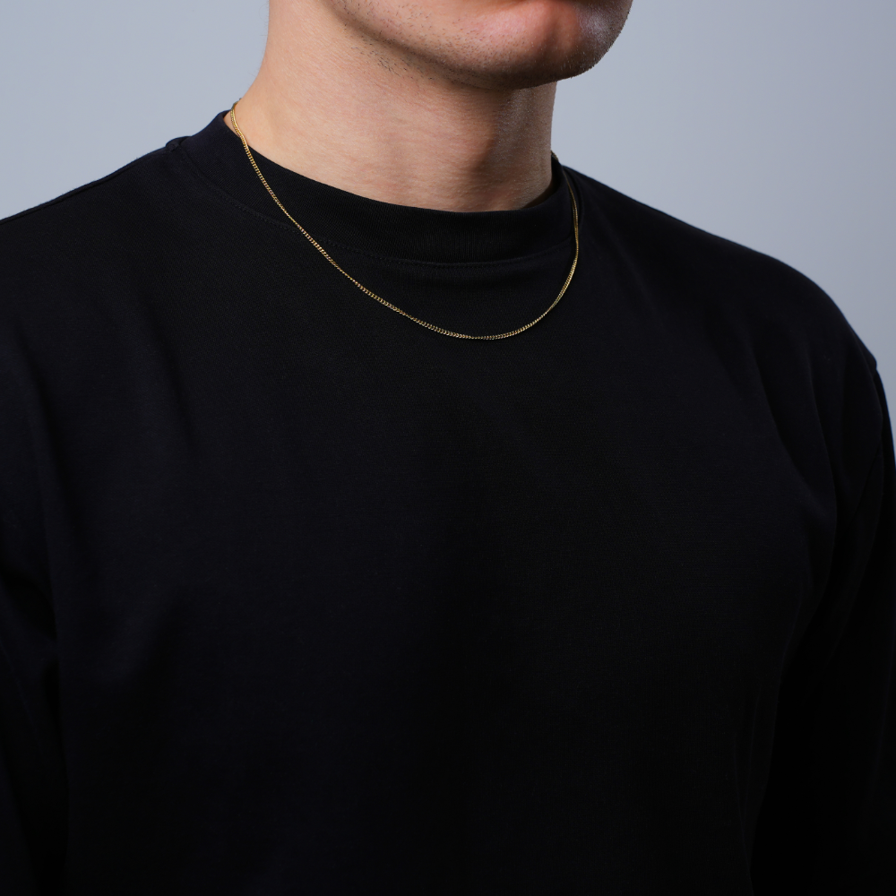 Silver Cuban Curb Chain (2MM) | Mens Silver Necklace | Twistedpendant