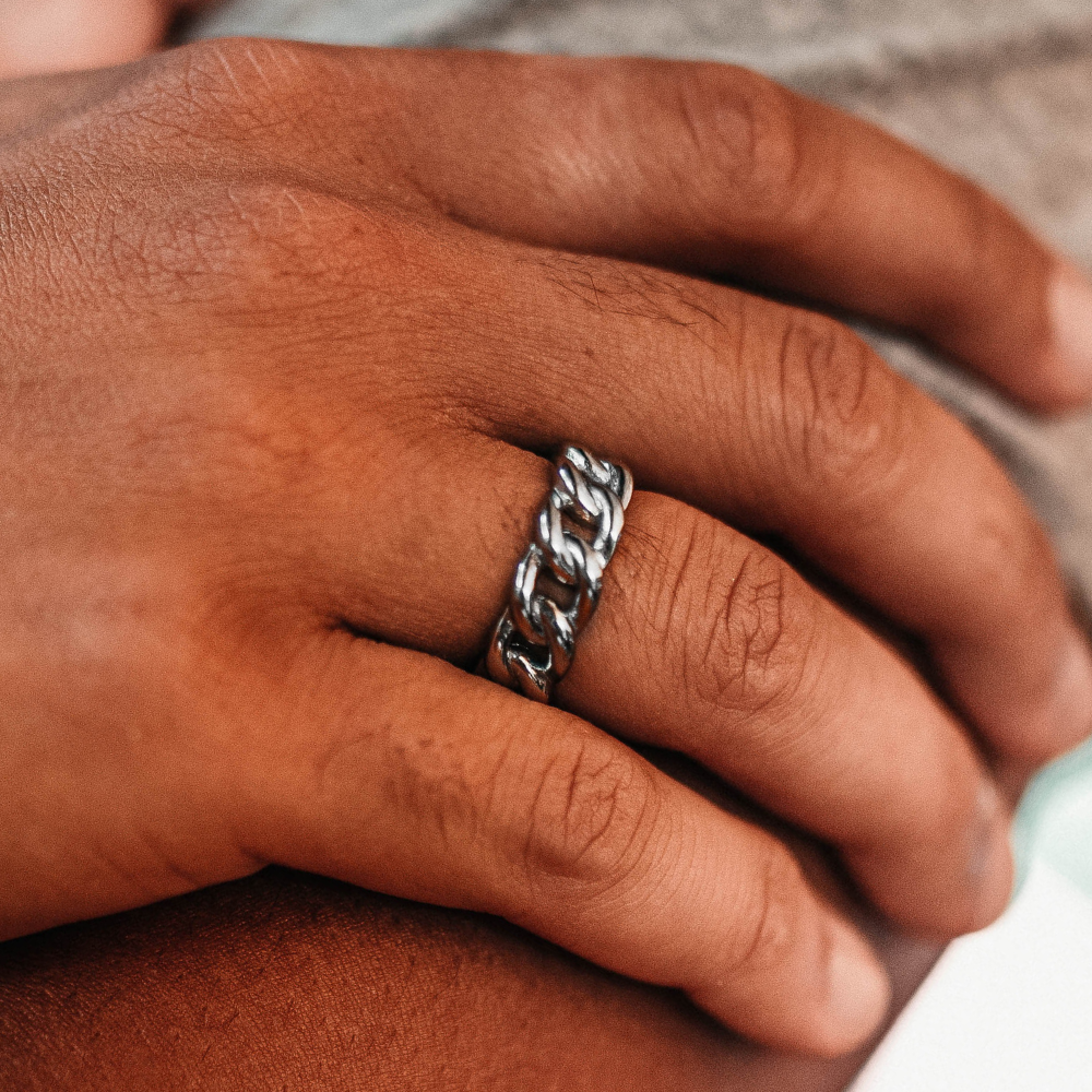 Cuban 2025 ring silver