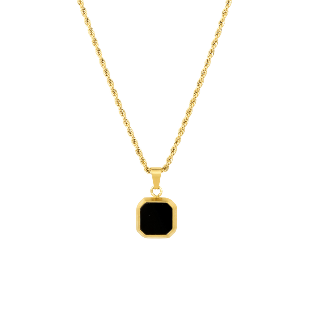 Onyx 2025 pendant gold