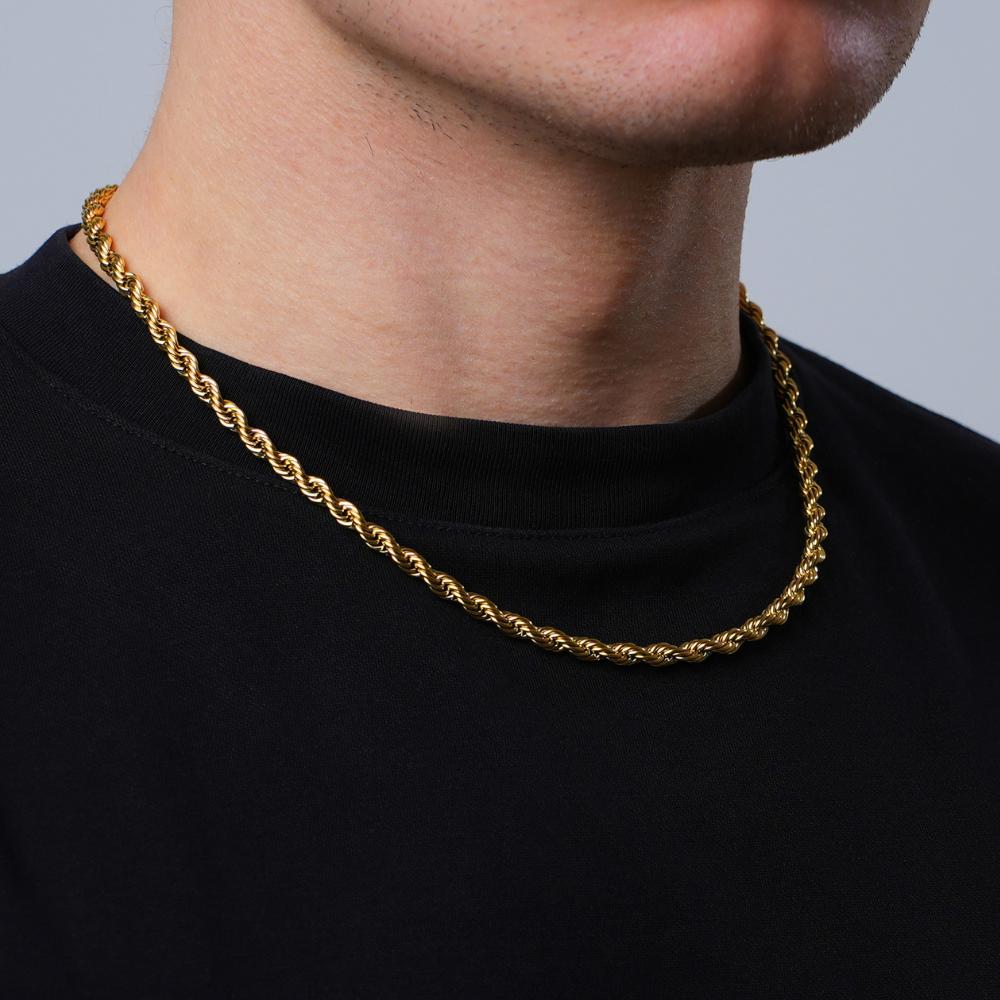 Gold Rope Chain 5MM
