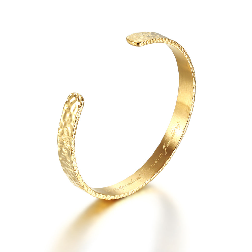 Men's Cuff Bracelets - Gold Cuff Bangle Bracelets For Men | Twistedpendant