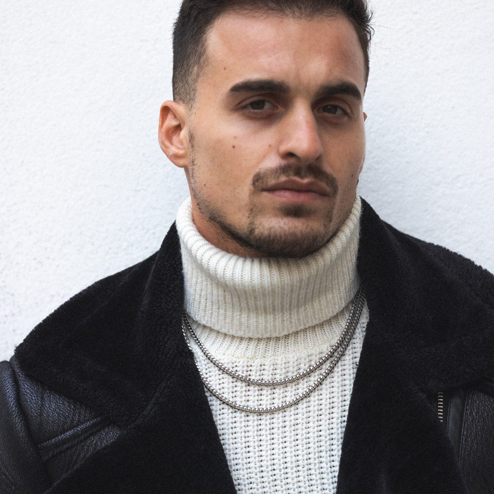 Mens Necklace - 925 Silver Miami Cuban Link Chain | By Twistedpendant
