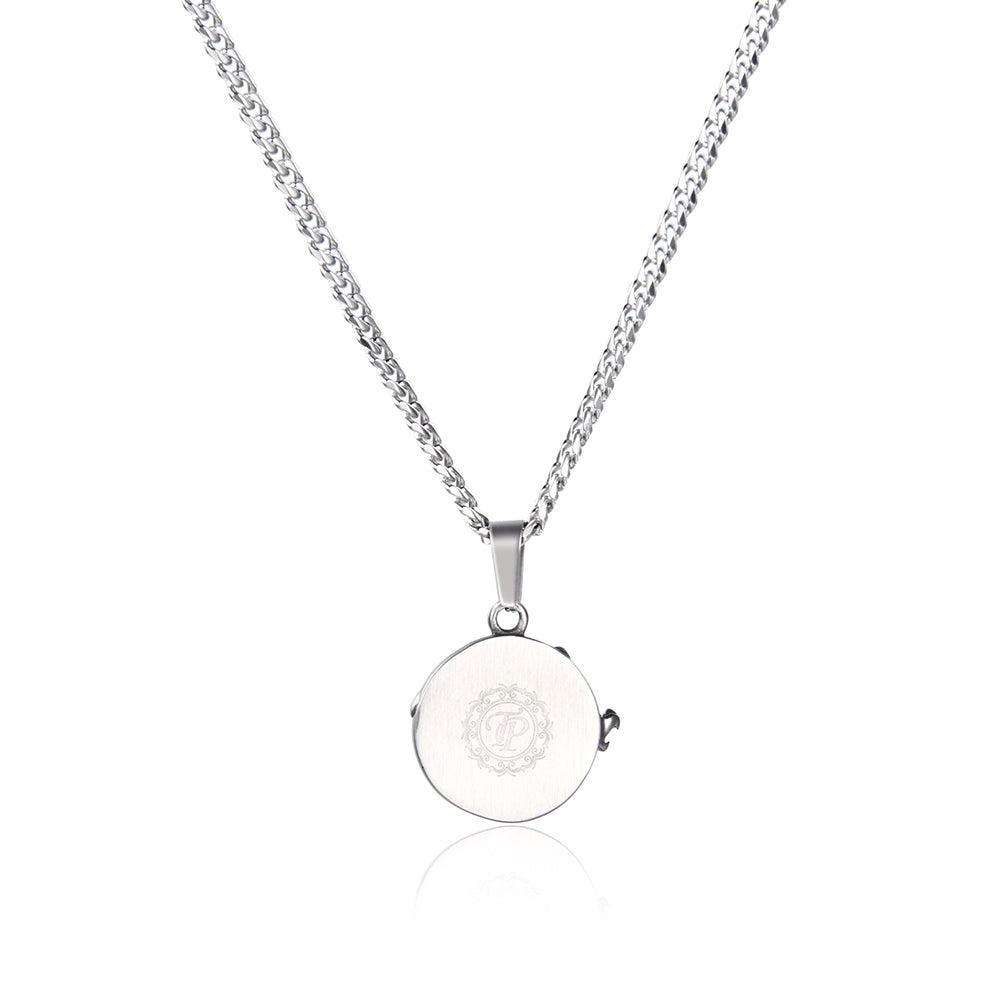 Mens Dragon Tiger Pendant Silver | Mens Necklaces | Twistedpendant