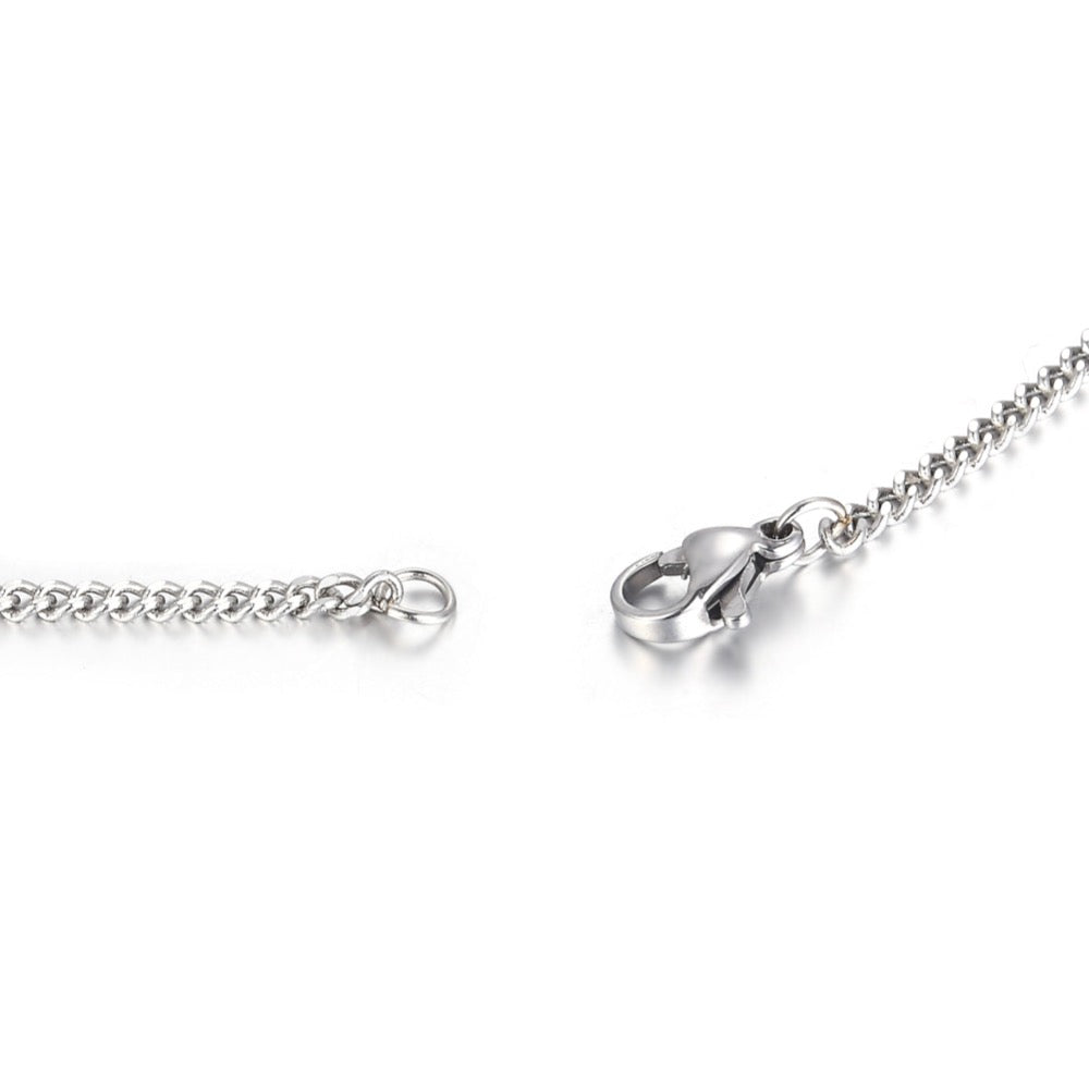Men's Silver Cuban Bracelet (2.4MM) - Bracelet for Daily wear| Twistedpendant