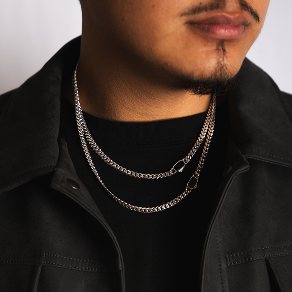 Mens Silver Chain - By Twistedpendant