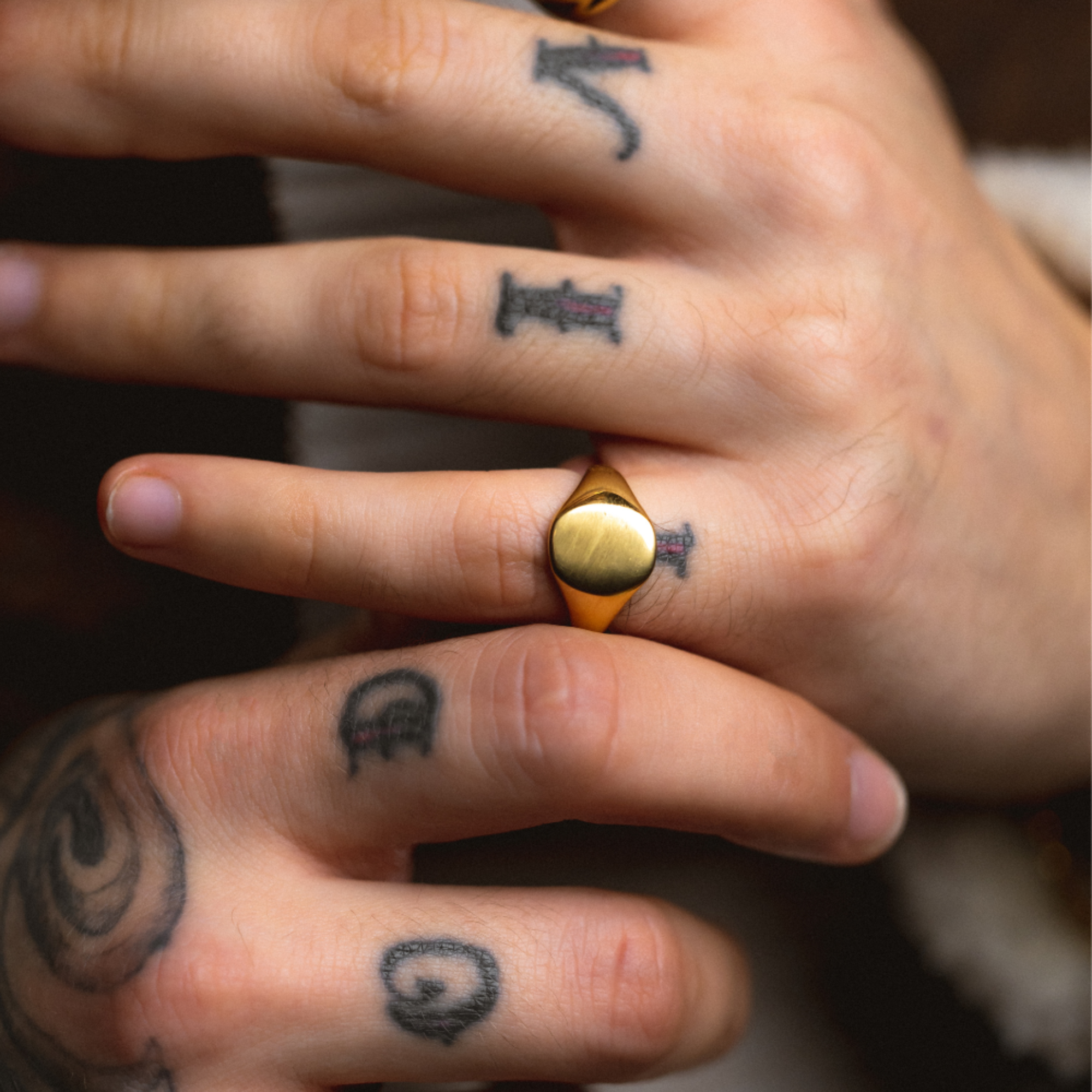 Mens Signet Rings - Signet Ring For Men | Twistedpendant