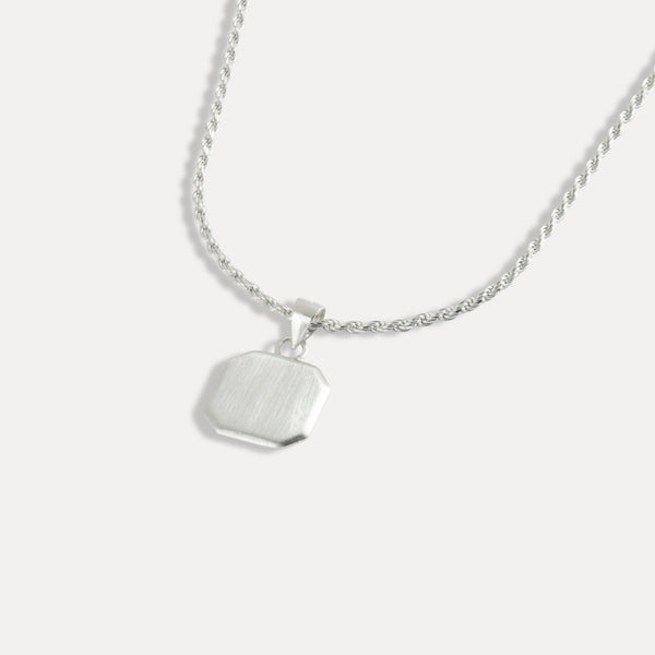 925 Sterling Silver Pendant - Silver Necklaces For Men - By Twistedpendant