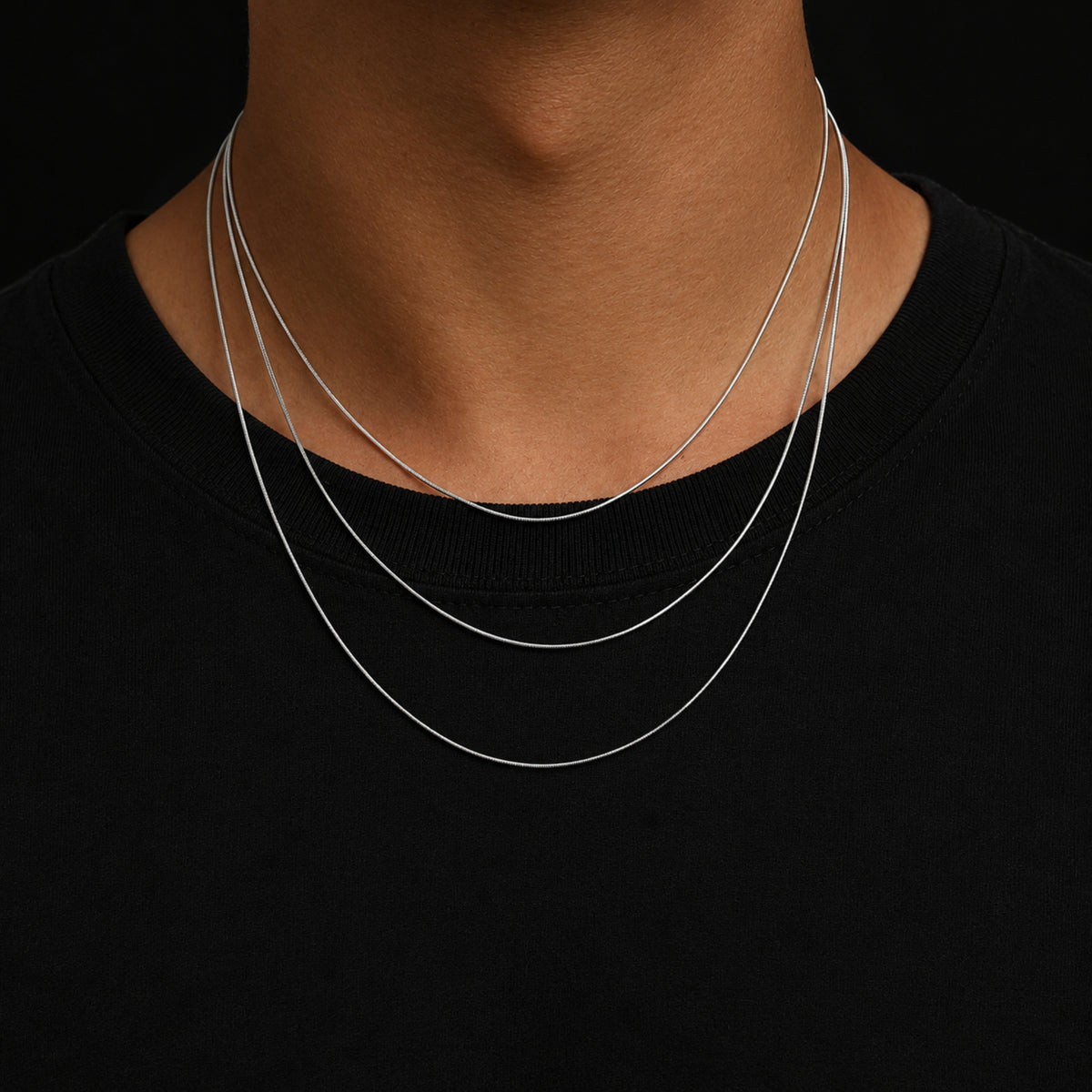 Silver Snake Chain (1MM)