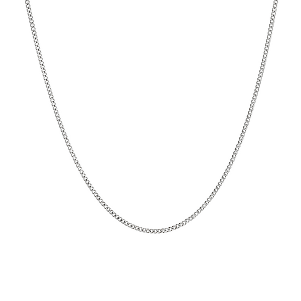 925 Sterling Silver Connell Chain (2MM) - Men's Silver Chain | Twistedpendant