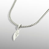 Mens Sterling Silver Wing Pendant - Mens Silver Necklace | Twistedpendant