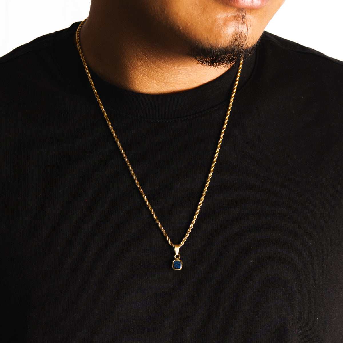 Mini Lapis Lazuli - Gold