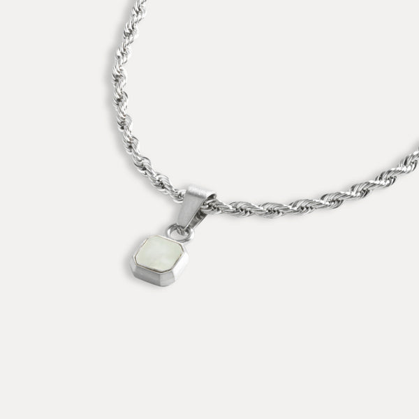 Mini Pearl Necklace - Pearl Necklace for Men - By Twistedpendant