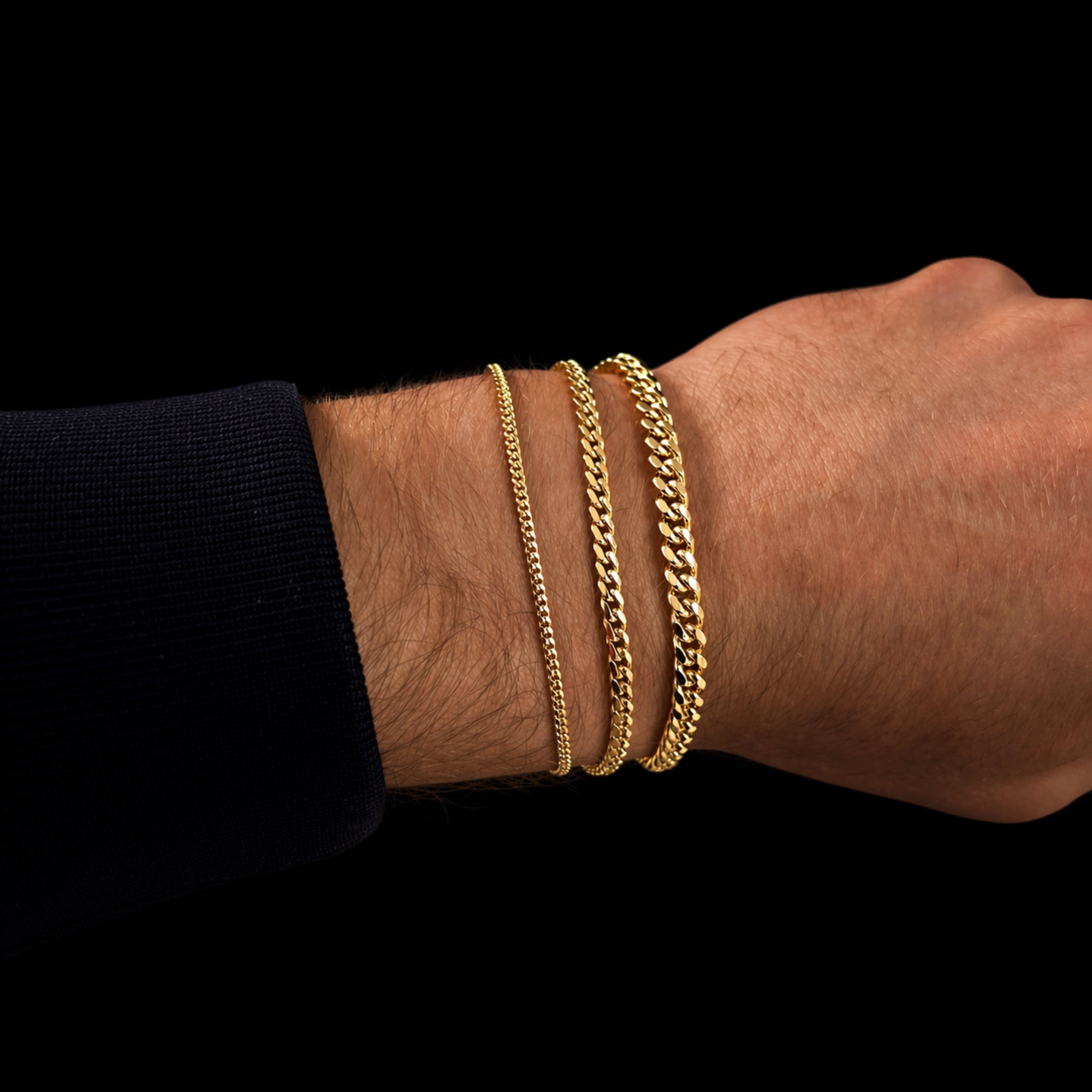 Italian 925 Gold Cuban Bracelet (5MM)