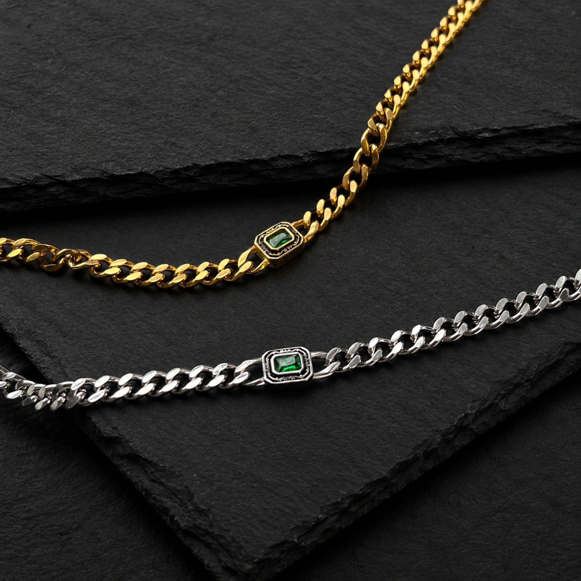 Emerald Chain - Gold