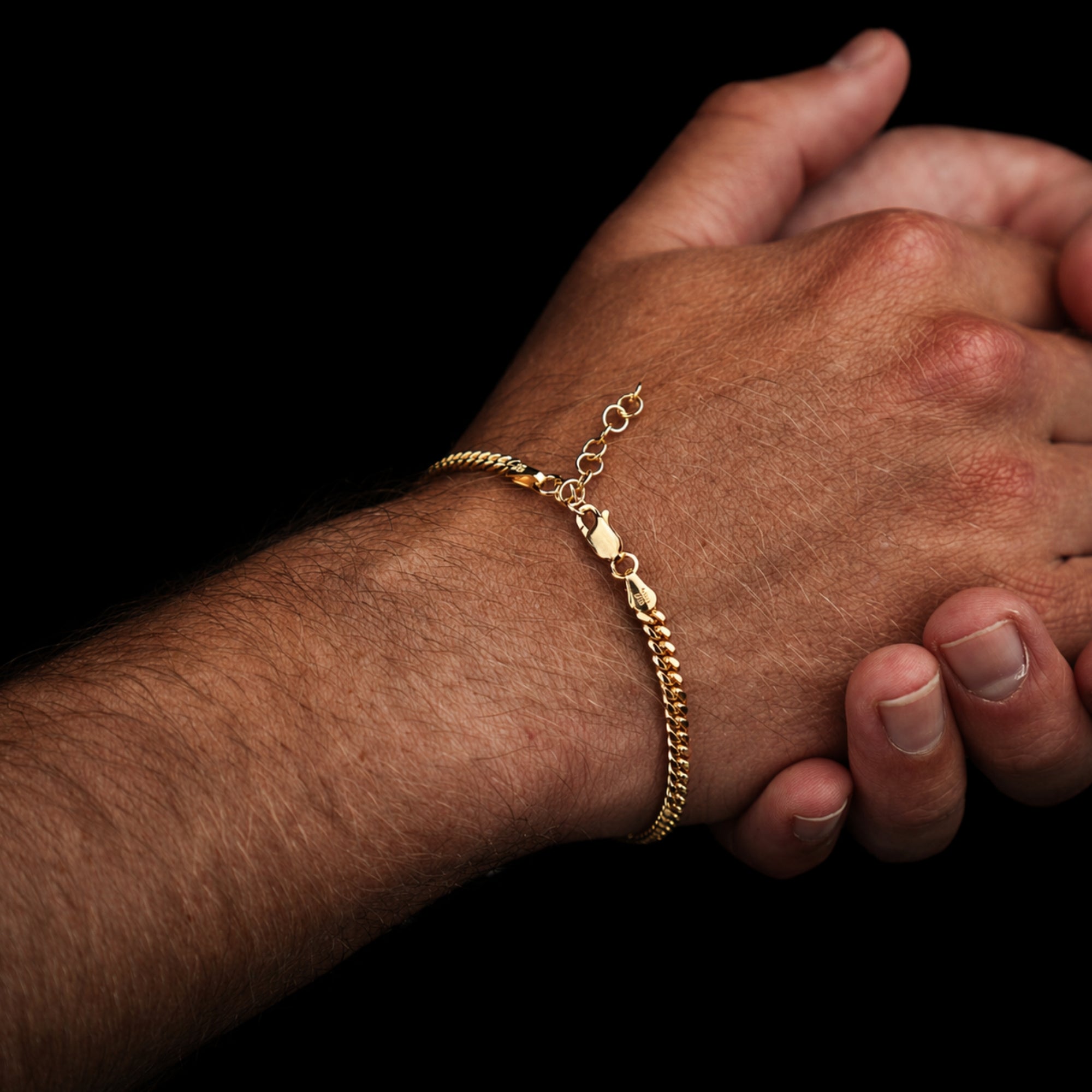Italian 925 Gold Cuban Bracelet (5MM)