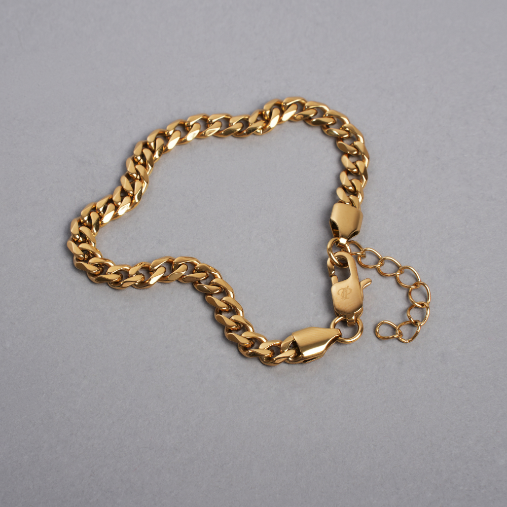 Gold Cuban Bracelet (6MM)
