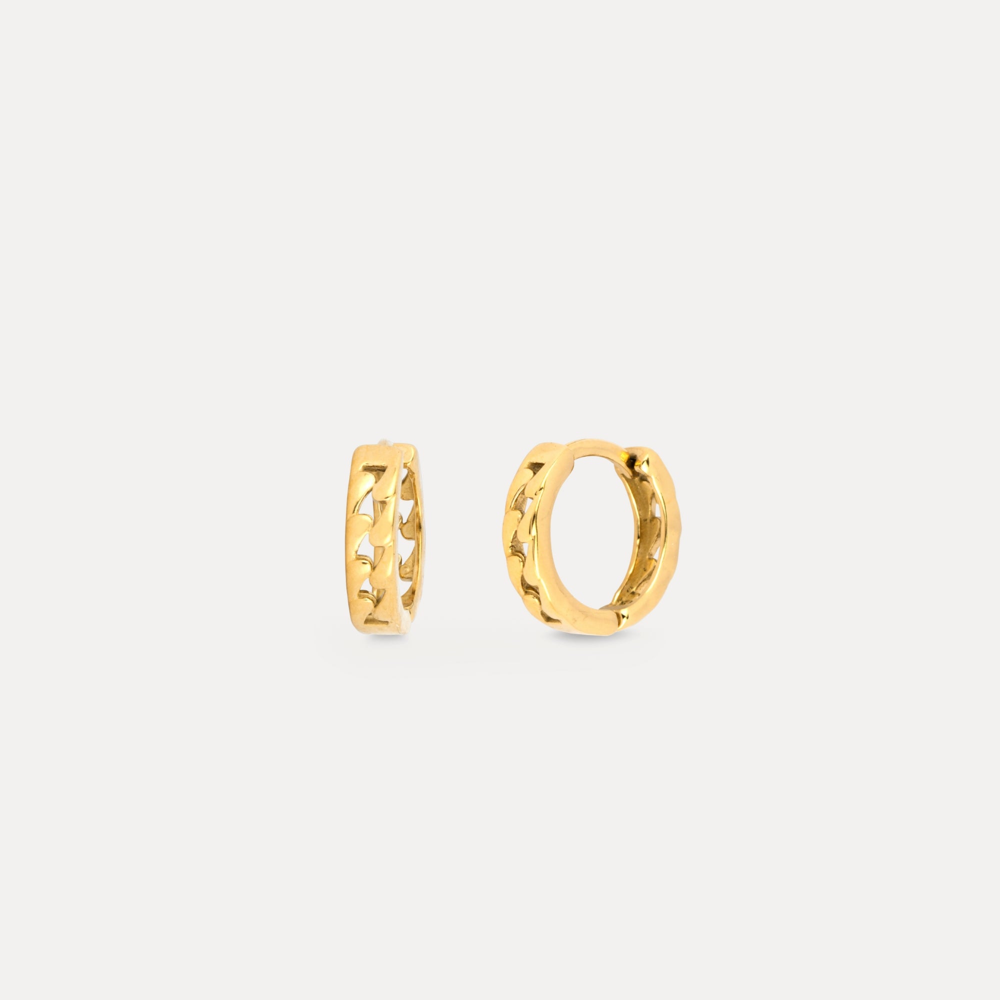 Cuban Hoop (Gold)
