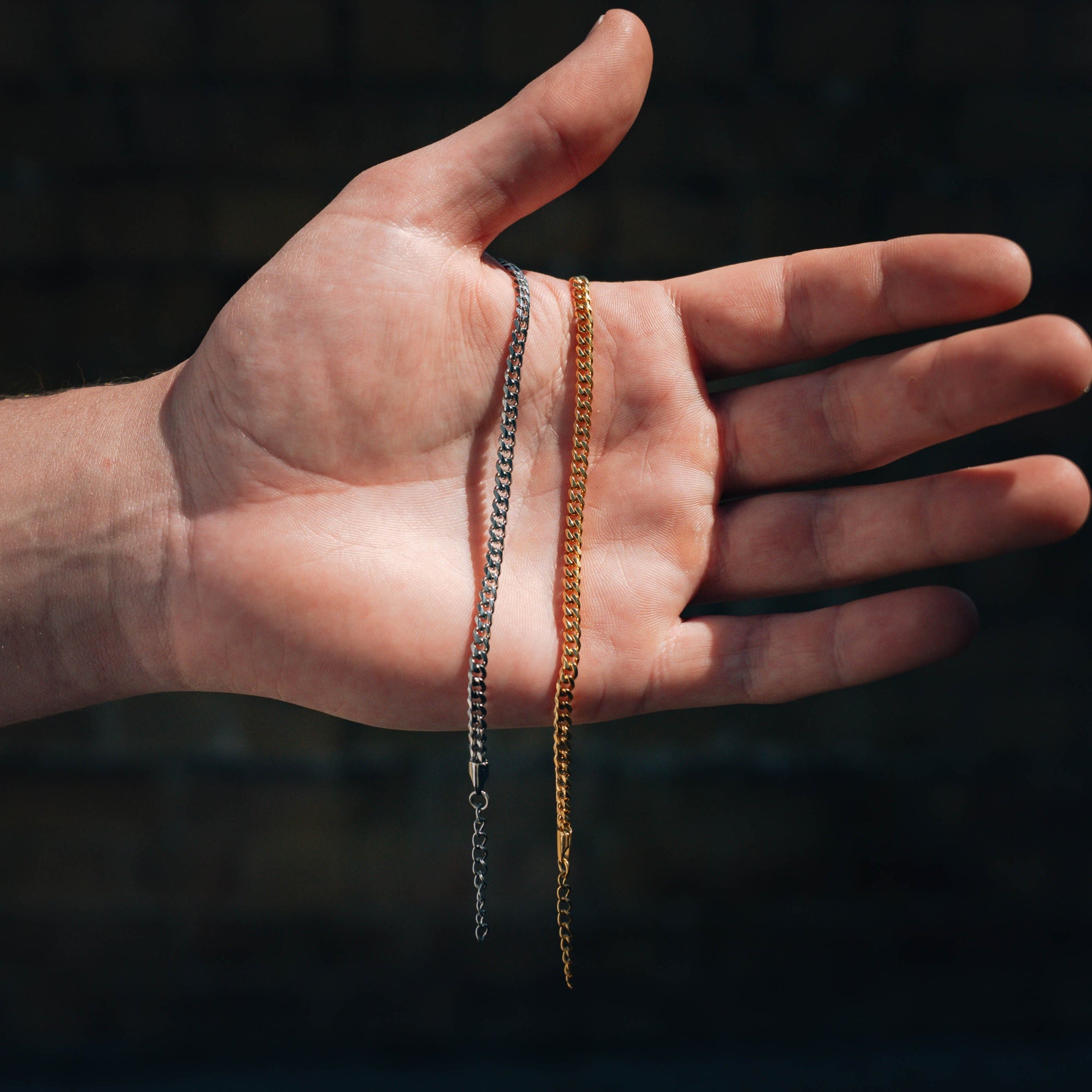 Thin Gold Bracelet - Minimalist Gold Bracelets For Men | By Twistedpendant