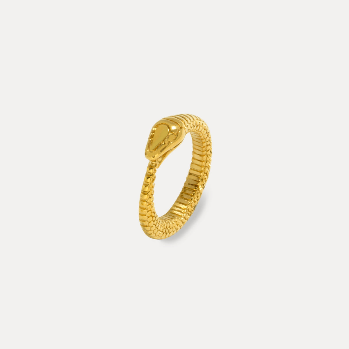 Snake Band Ring - Gold