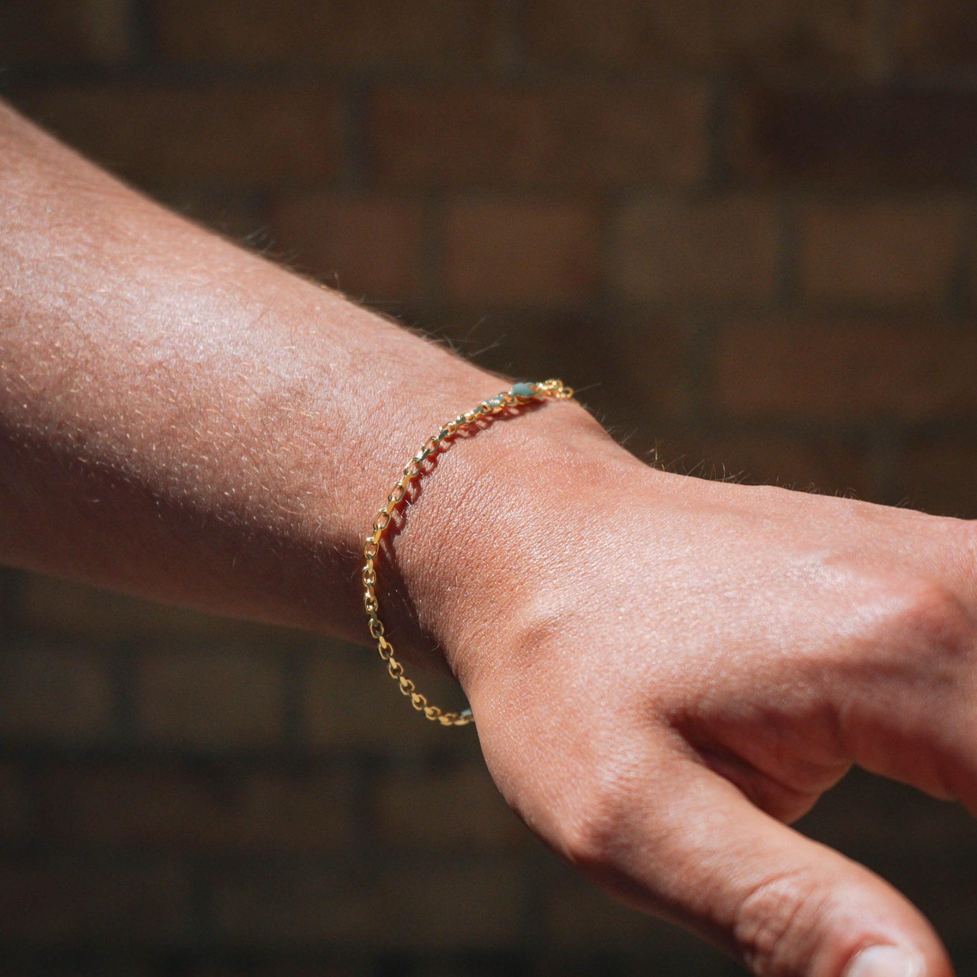 Gold Rolo Bracelet For Men - Mens Bracelets - By Twistedpendant