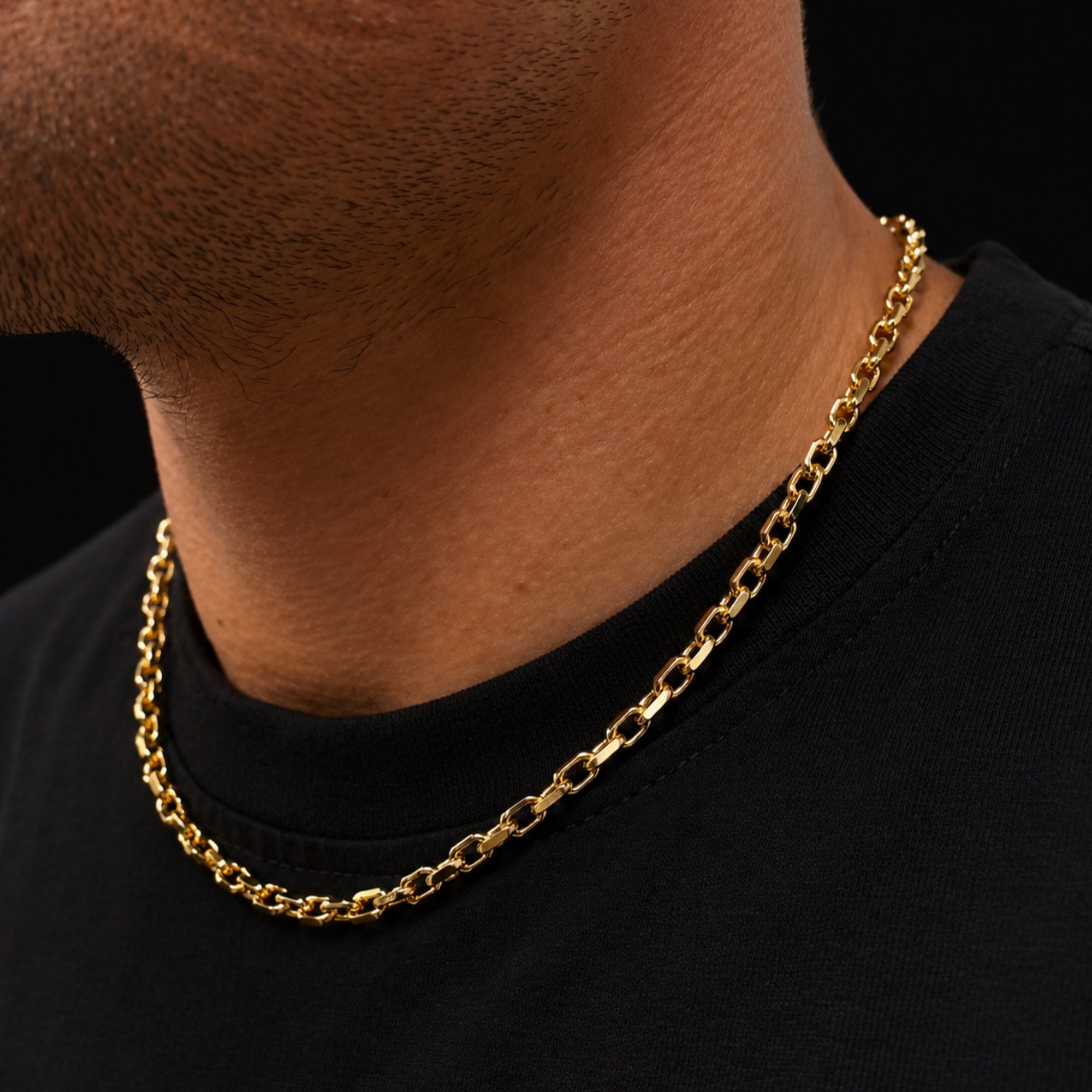 Italian Gold Rolo Chain (4MM)