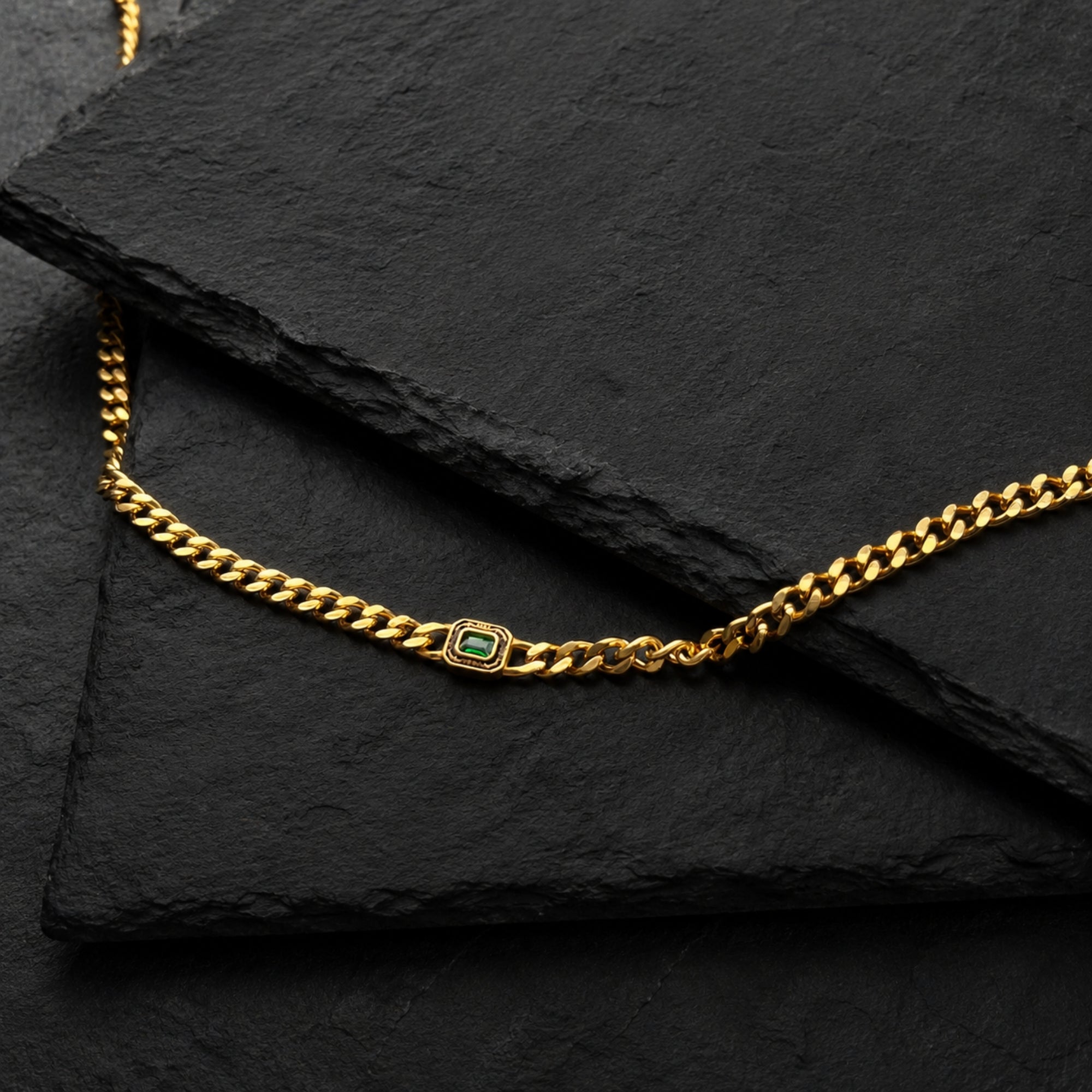 Emerald Chain - Gold