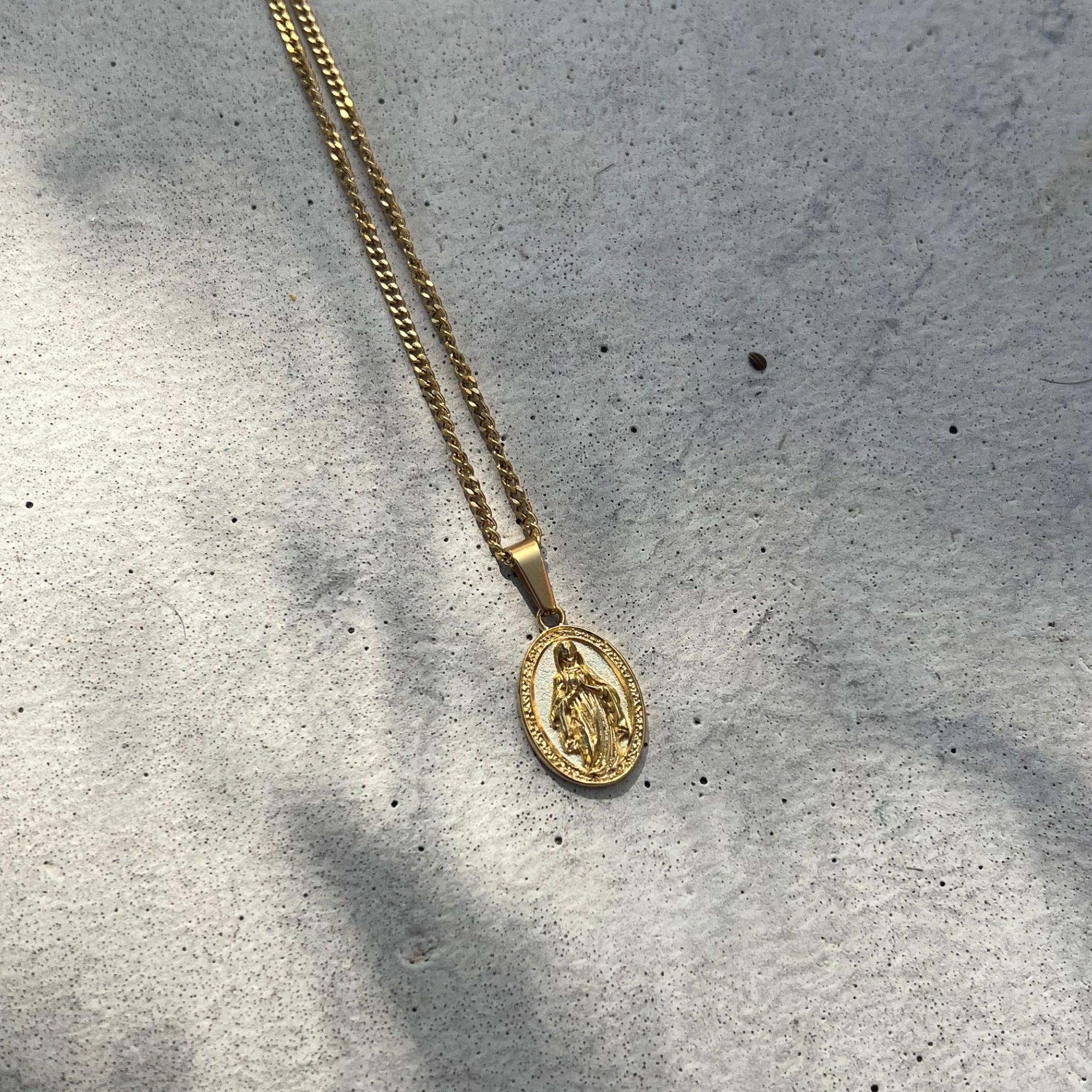 Virgin Mary - Silver (Large)