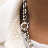Striker Chain - Mens Silver Chunky Choker Chain UK By Twistedpendant