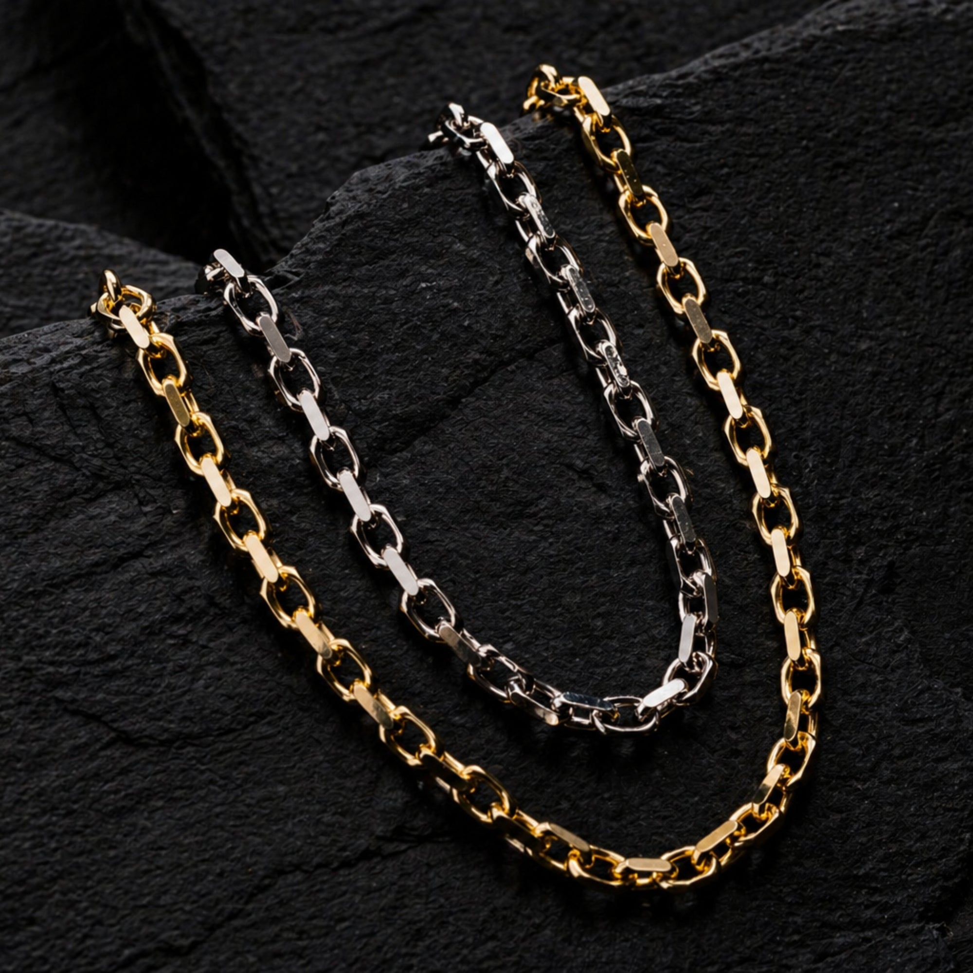 Italian Gold Rolo Chain (4MM)