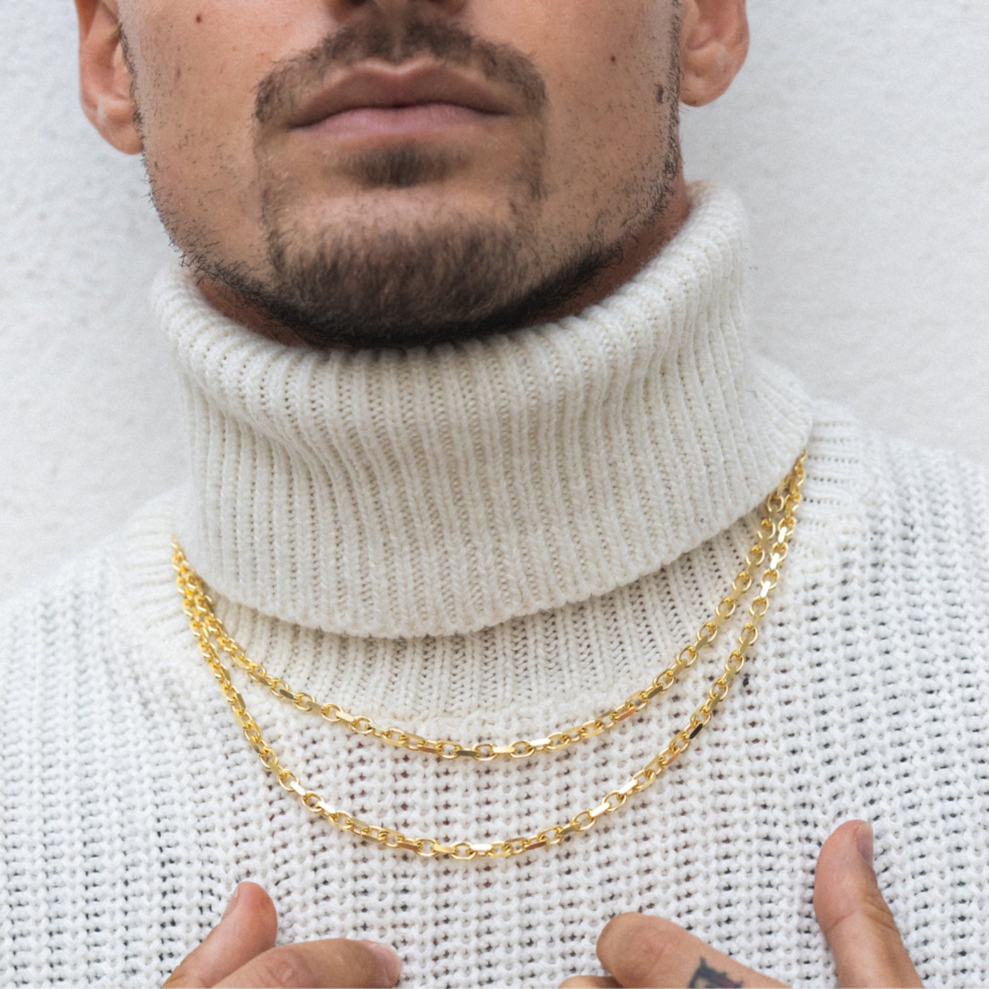 Italian Gold Rolo Chain (4MM)