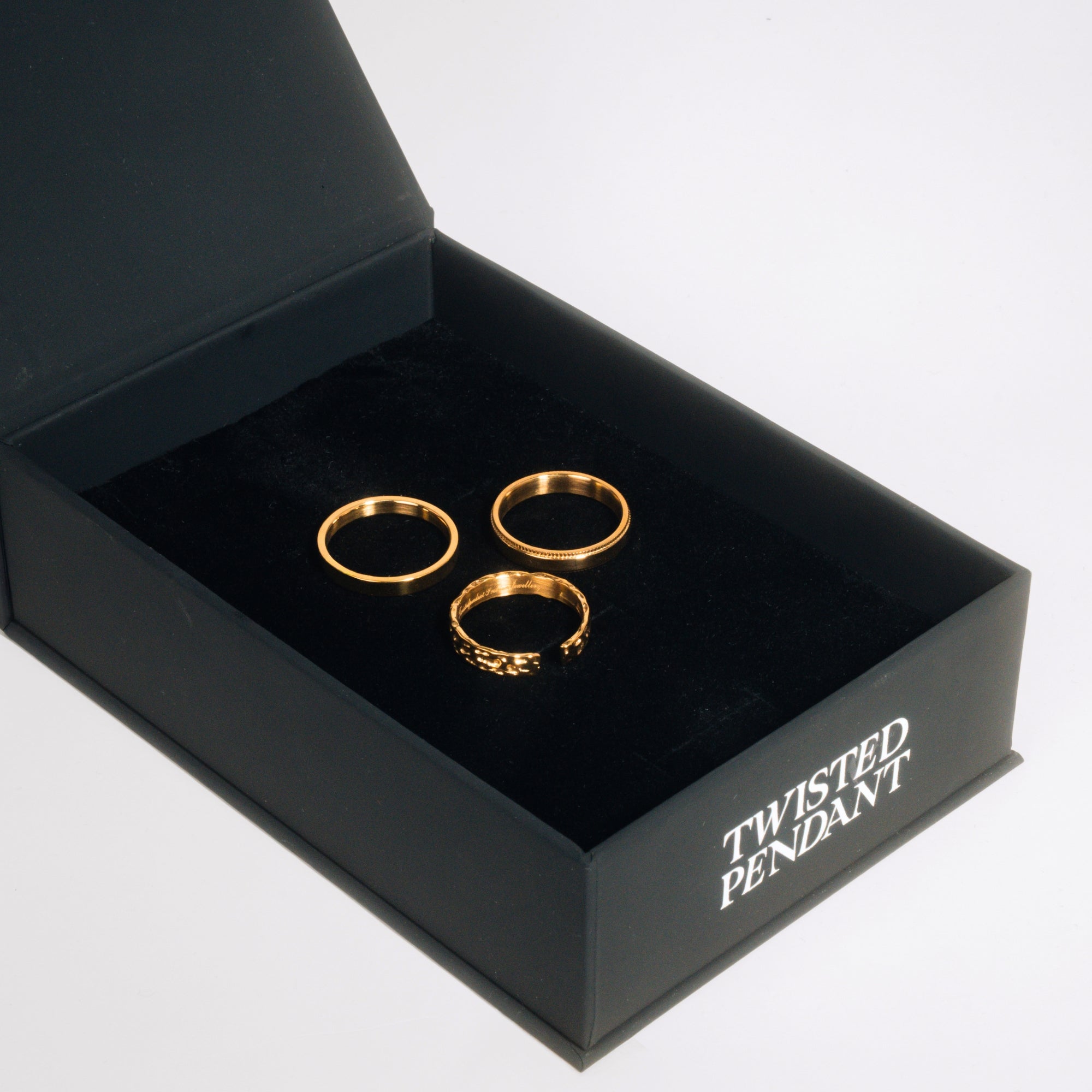 Minimal Ring Stack - Gold