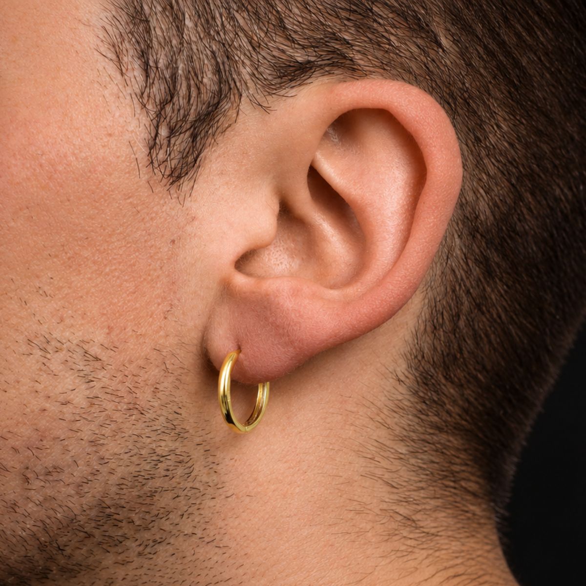 18MM Hoop (Silver)