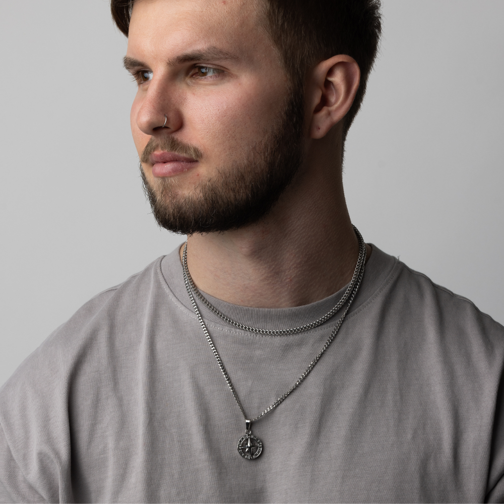 Make Your Own Set - North Star & Franco Chain -Perfect Jewellery Gifts For Men - By Twistedpendant