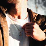 Anchor Necklace - Gold Anchor Pendant For Men - By Twistedpendant