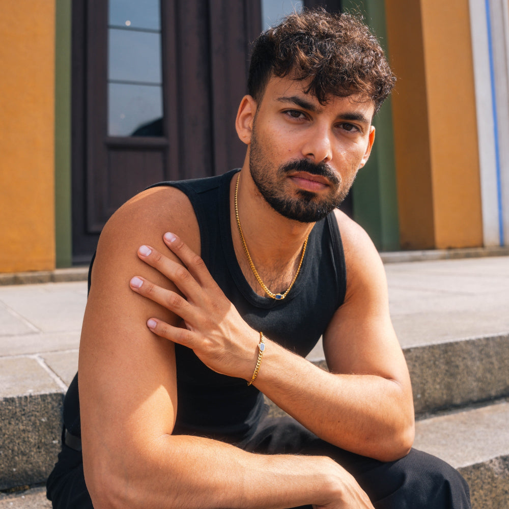 Lapis Cuban Set - Gold