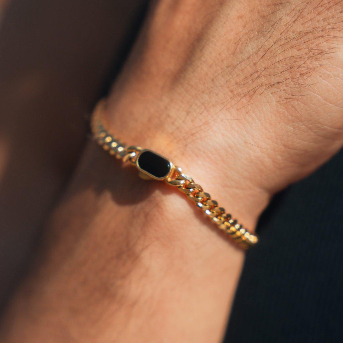 Cuban Bracelet Stack (Gold)