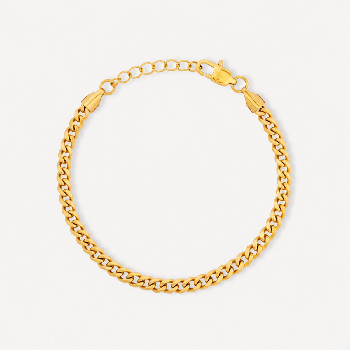 Gold Cuban Bracelet (4MM)