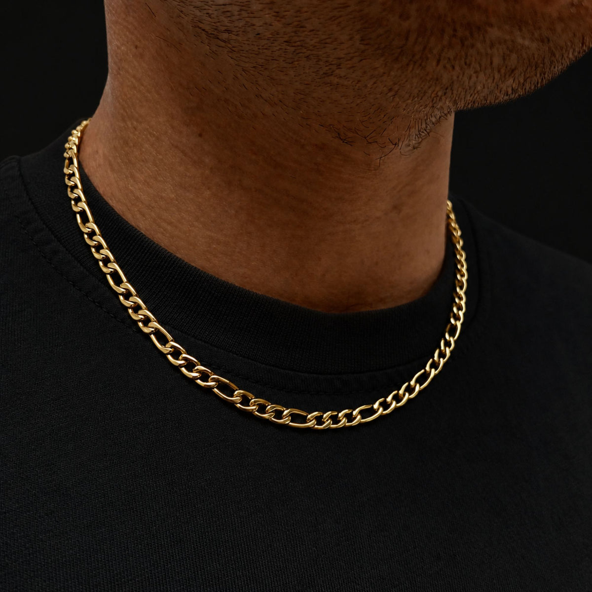Gold Figaro Chain (5MM)