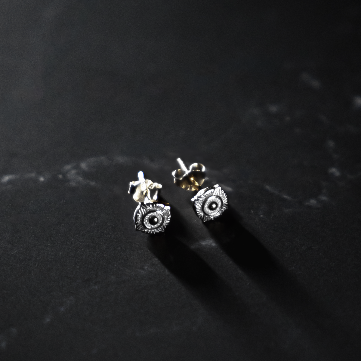 Compass Stud (Silver)