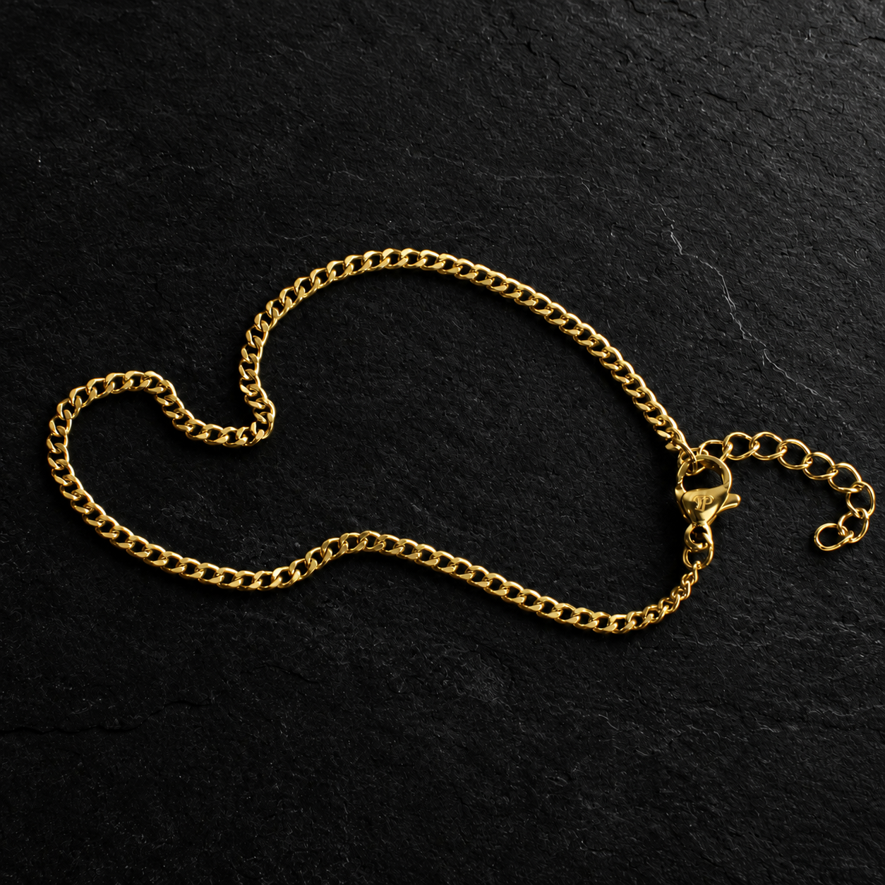 Gold Cuban Bracelet (2.5MM)