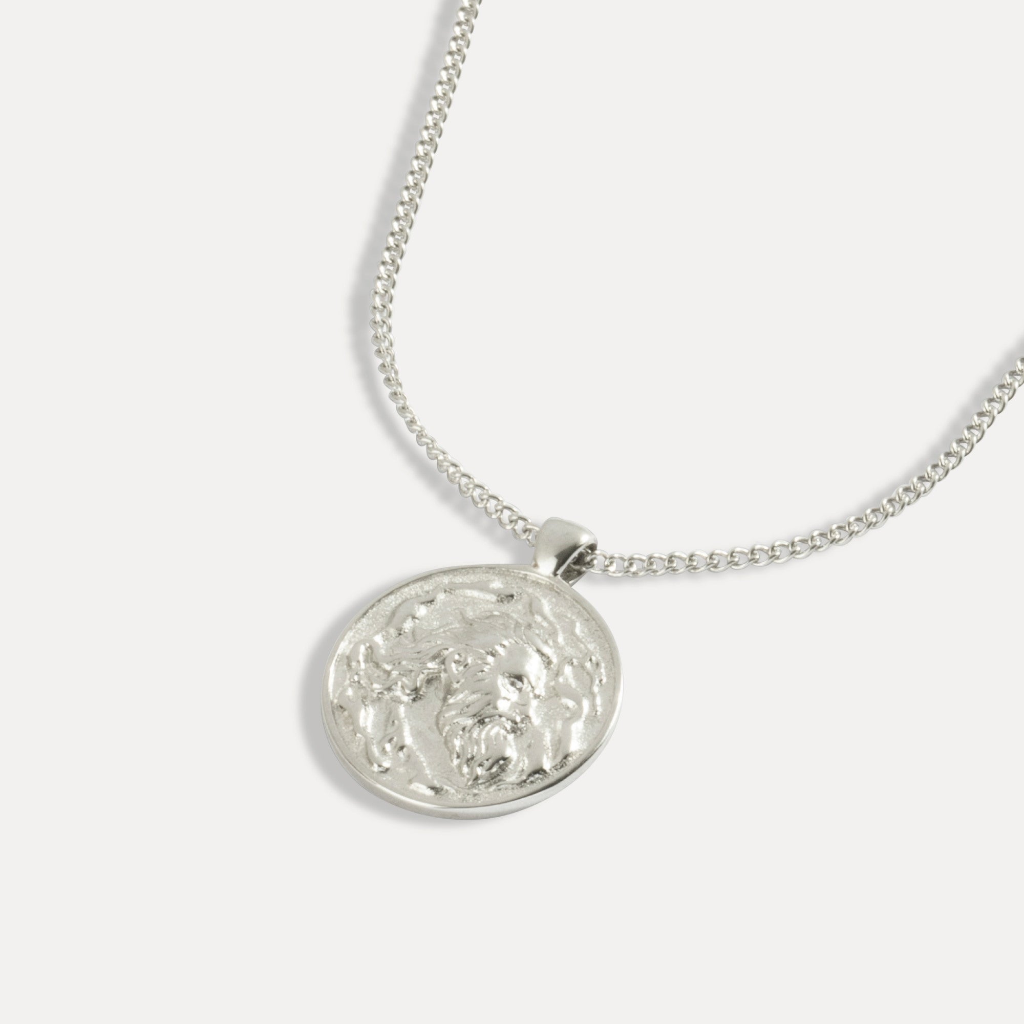 Zeus Greek God Pendant Necklace For Men - By Twistedpendant